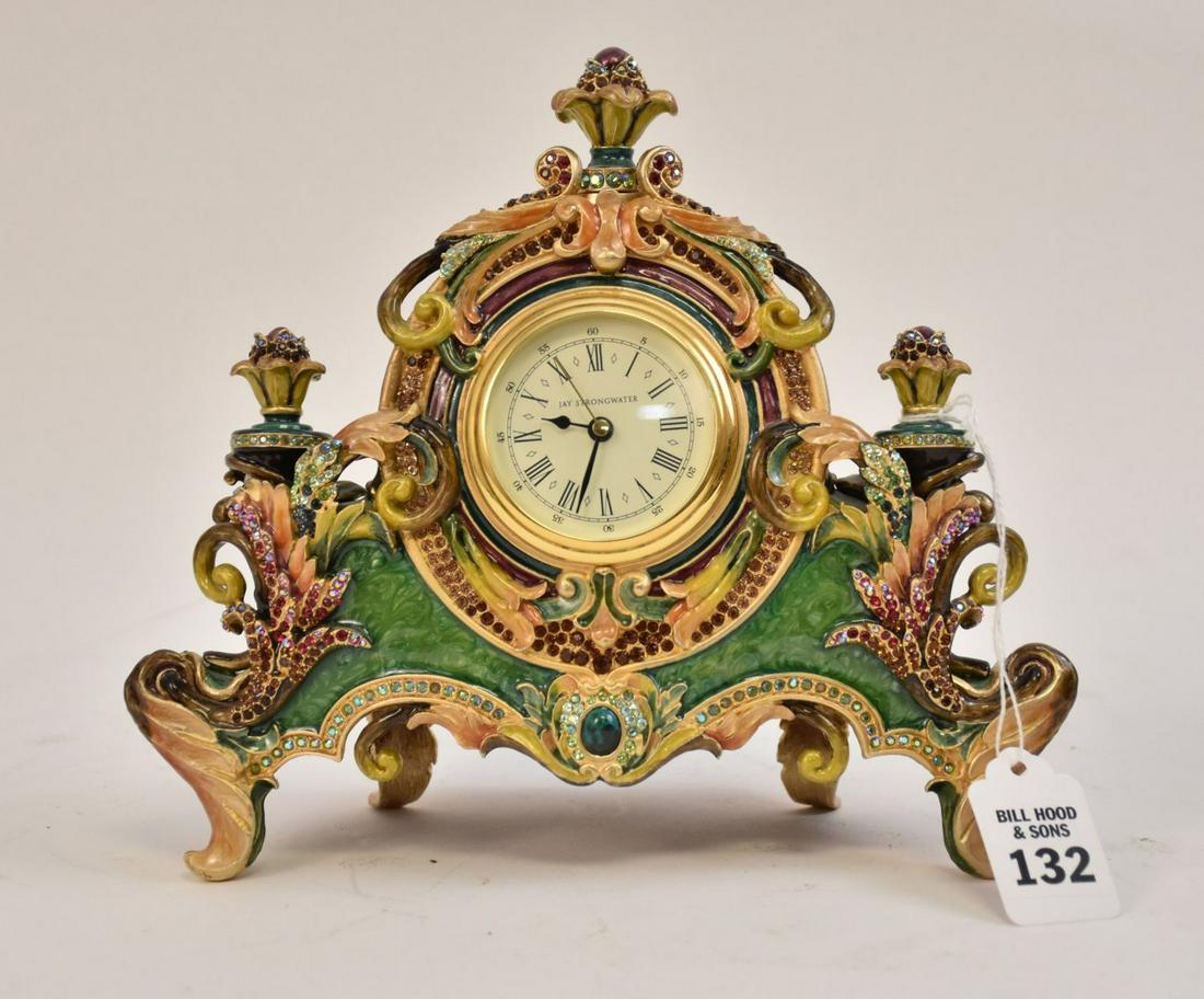 Jay Strongwater Austrian Mantel Clock limited edition (1 of 8)