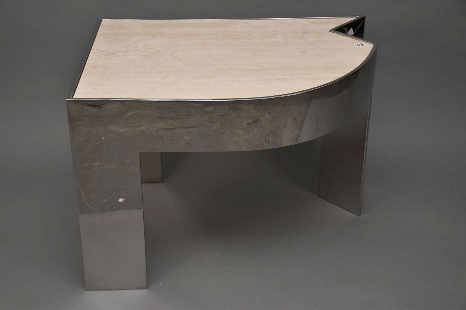 Modern Leon Rosen For Pace Chrome Side Table with (1 of 5)