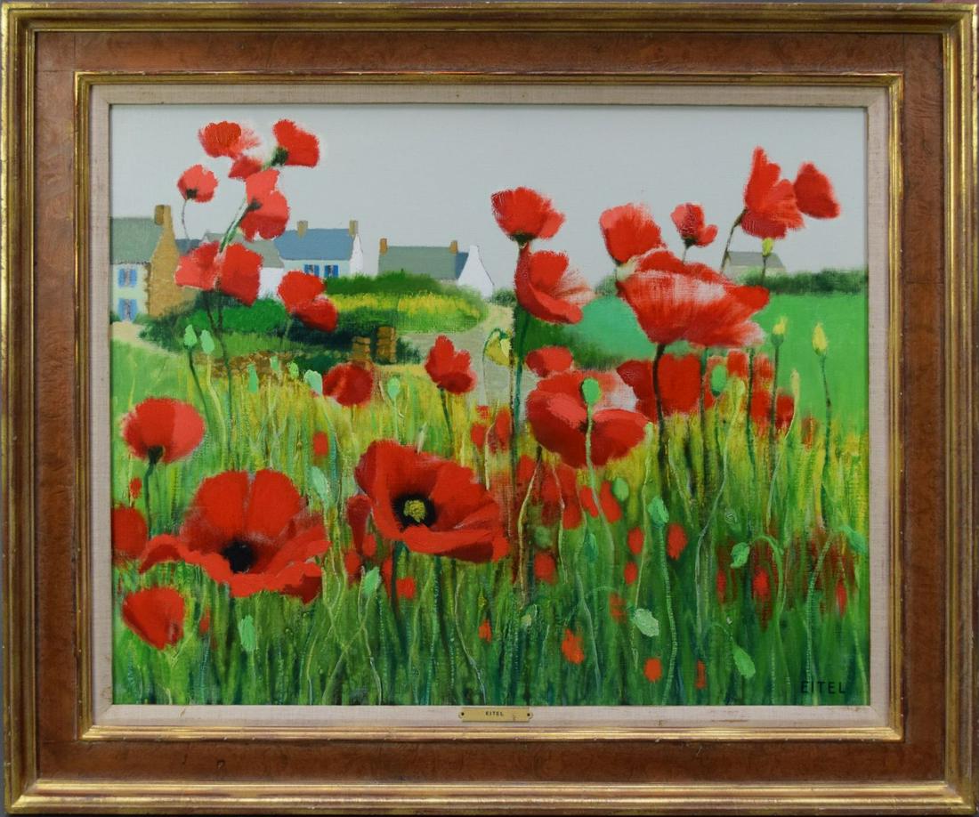 Jacques Eitel (French 1926 - 2006) oil on canvas, (1 of 7)