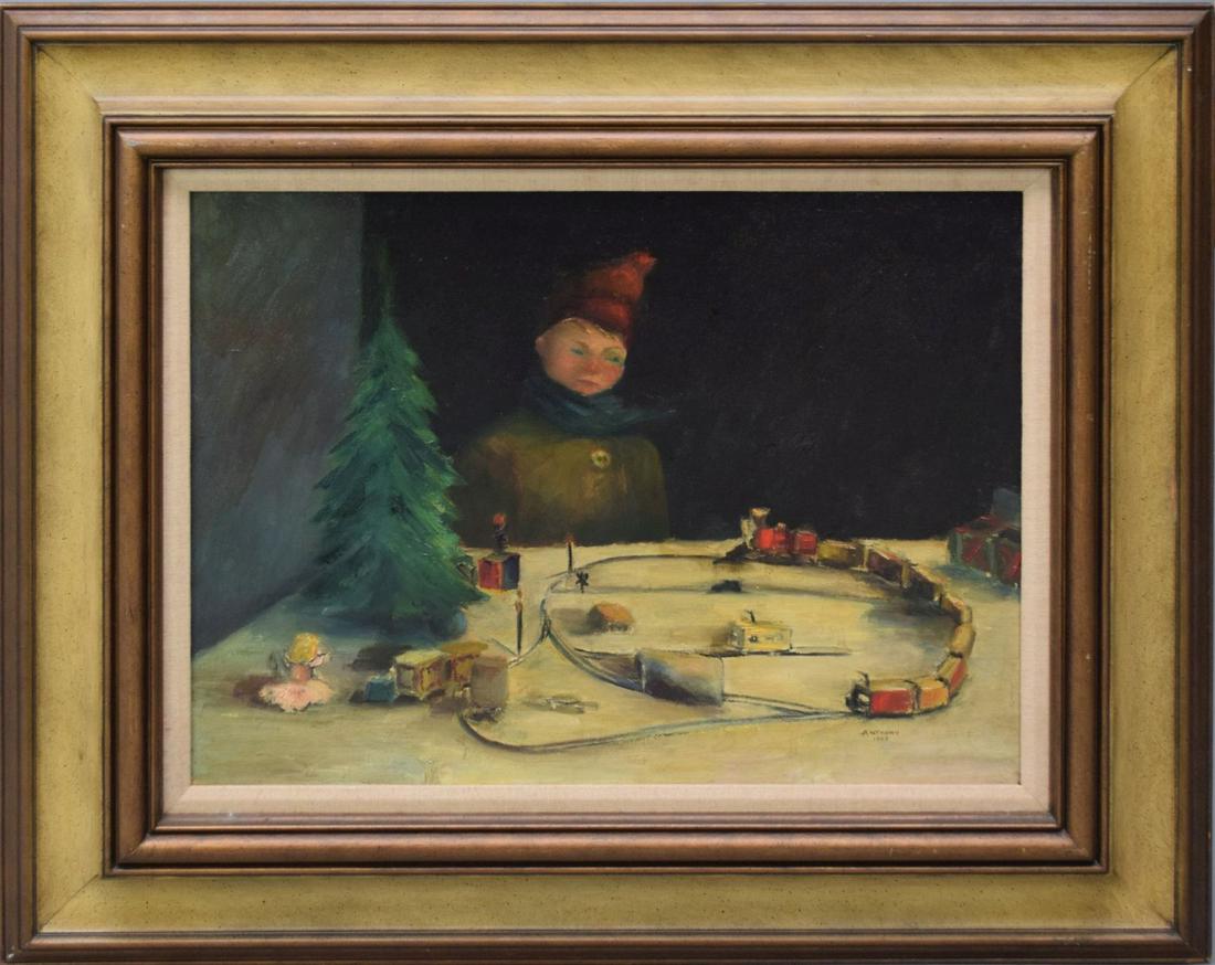 Carol Anthony (American, b. 1943) oil on canvas, (1 of 5)