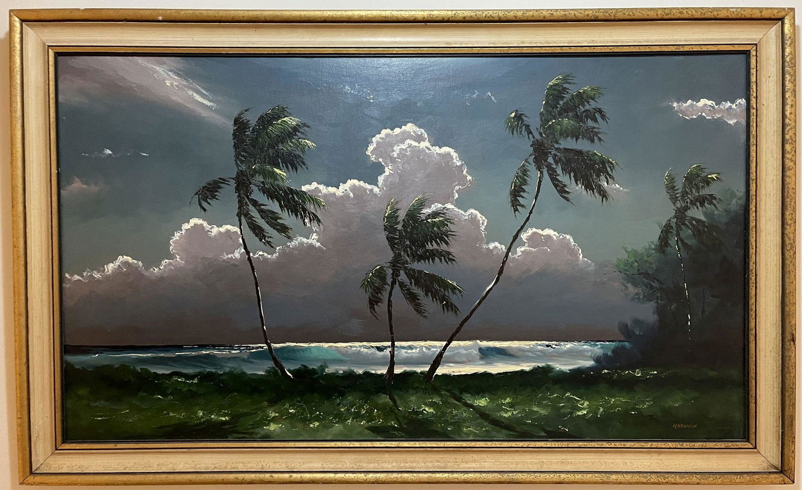 Harold Newton (1934-1994) Florida Highwaymen Painting (1 of 8)
