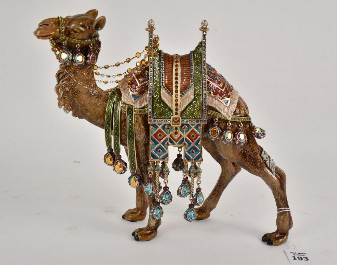 Jay Strongwater Grand Camel Figurine limited edition (1 of 15)