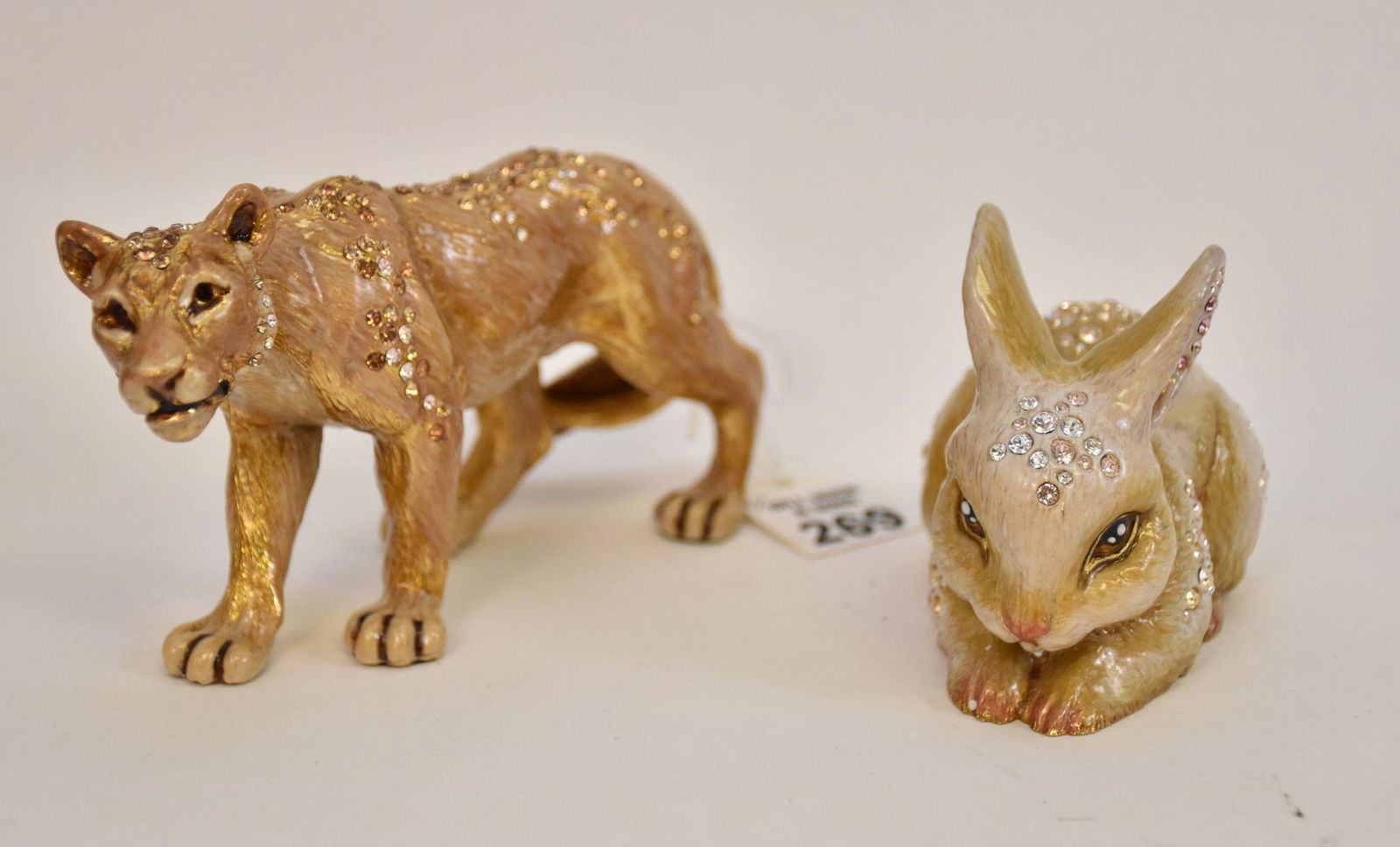 Two Jay Strongwater Bunny & Lioness - "Maggie" Bunny (1 of 4)