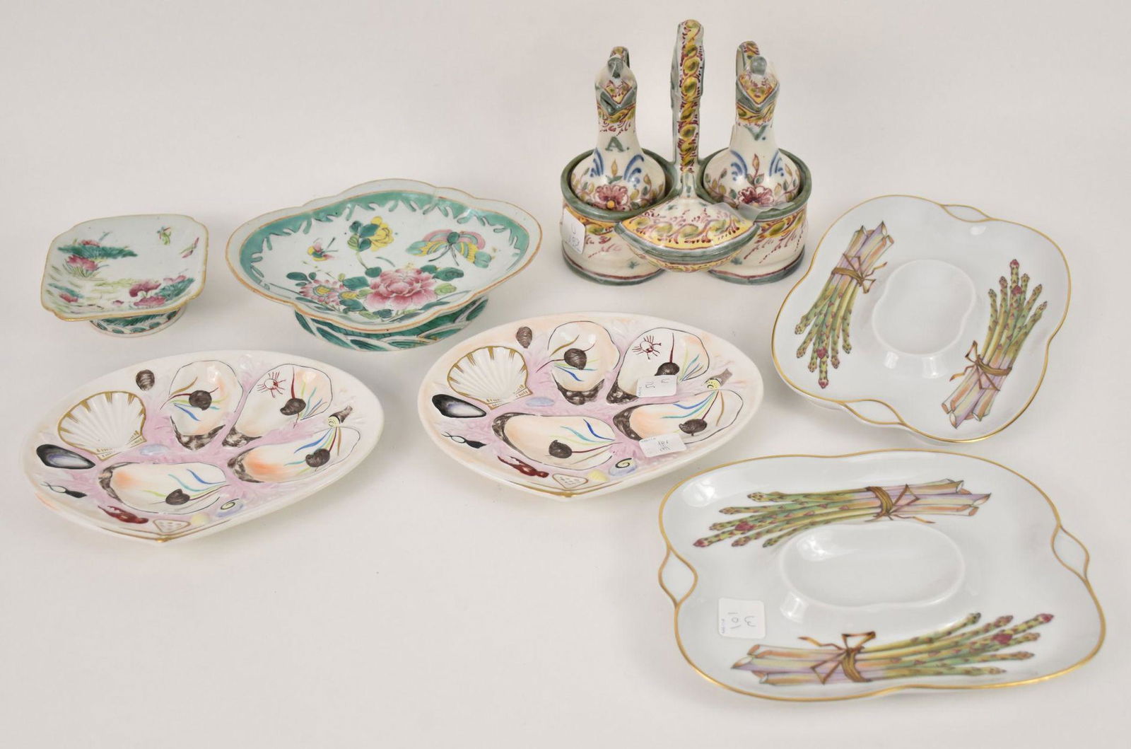 Lot of Ceramics, 2 Evesham Serving Dishes, 2 Italian (1 of 11)