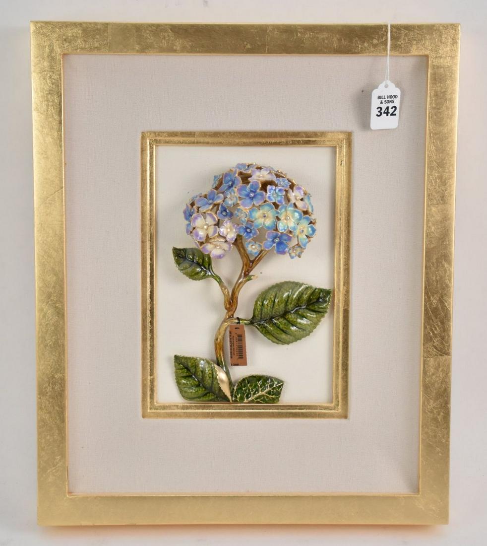 Jay Strongwater Hydrangea Enameled Bronze & Swarovski (1 of 6)