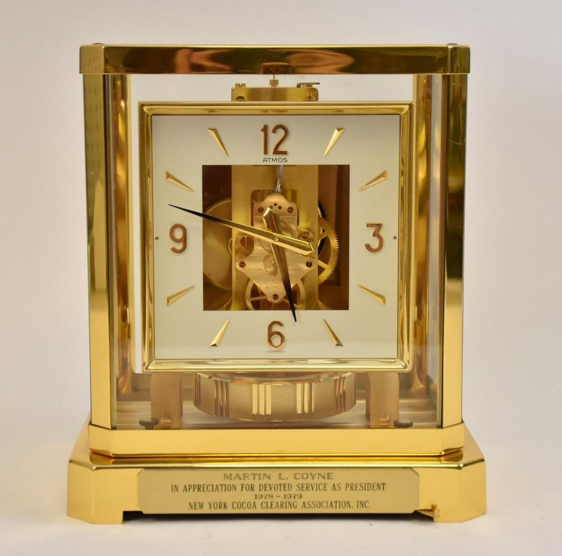 ATMOS CLOCK, Jaeger Le Coultre, Parts Moving, 9 1/4"h x (1 of 8)