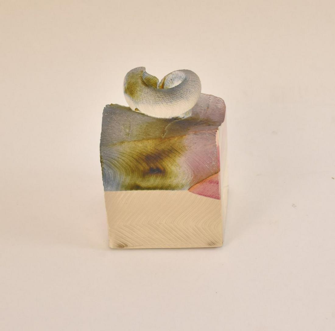 BRENT KEE YOUNG Pate de Verre Art Glass Sculpture. (1 of 5)