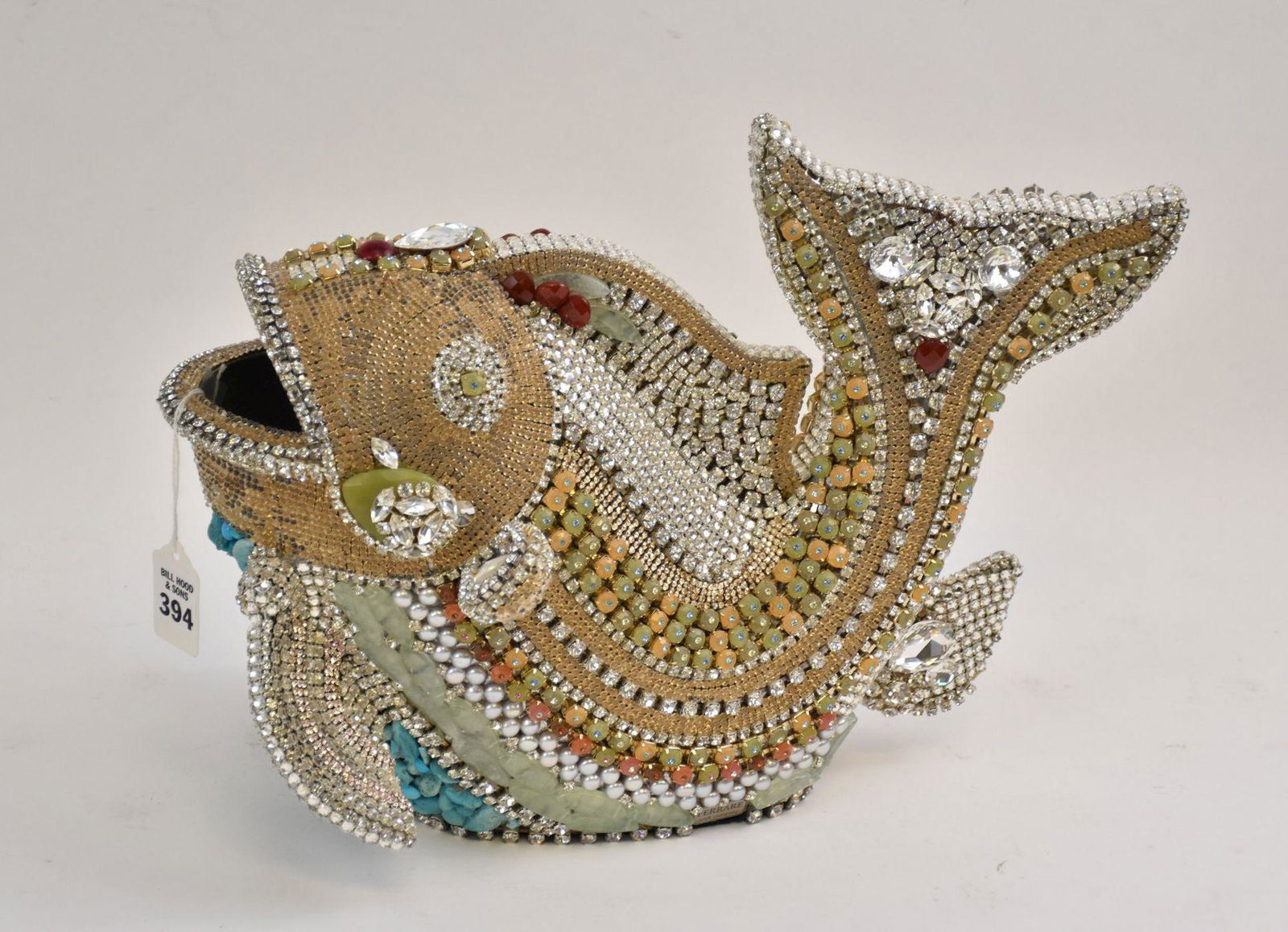 Jeweled Fish Sculpture by Ferrare with Company - Unique (1 of 3)