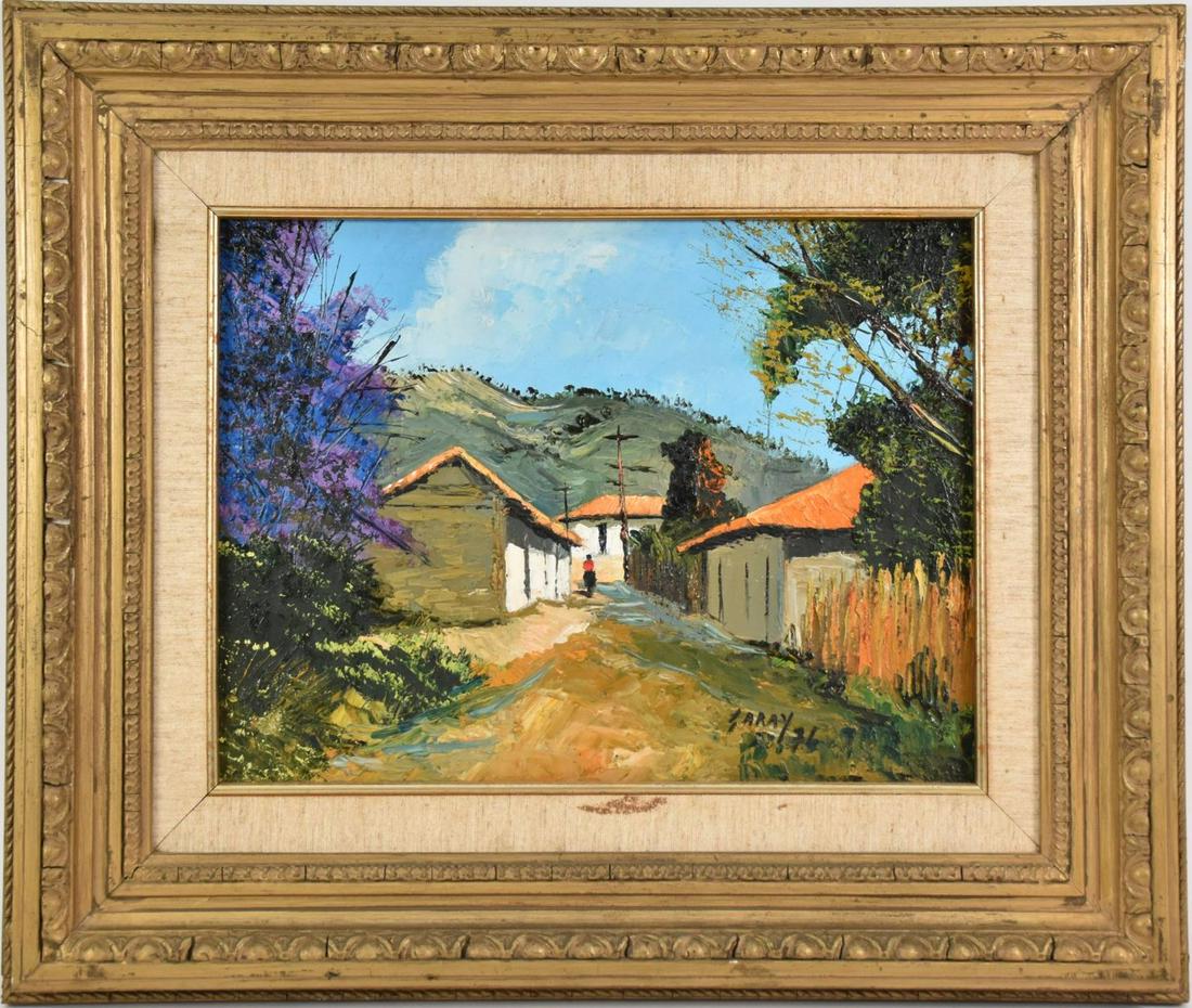 Carlos G. Garay (Honduran, b.1943), oil on canvas, (1 of 5)