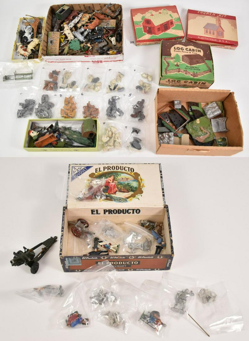 Large Lot of Vintage Diecast Metal Toys - Huge lot of (1 of 17)