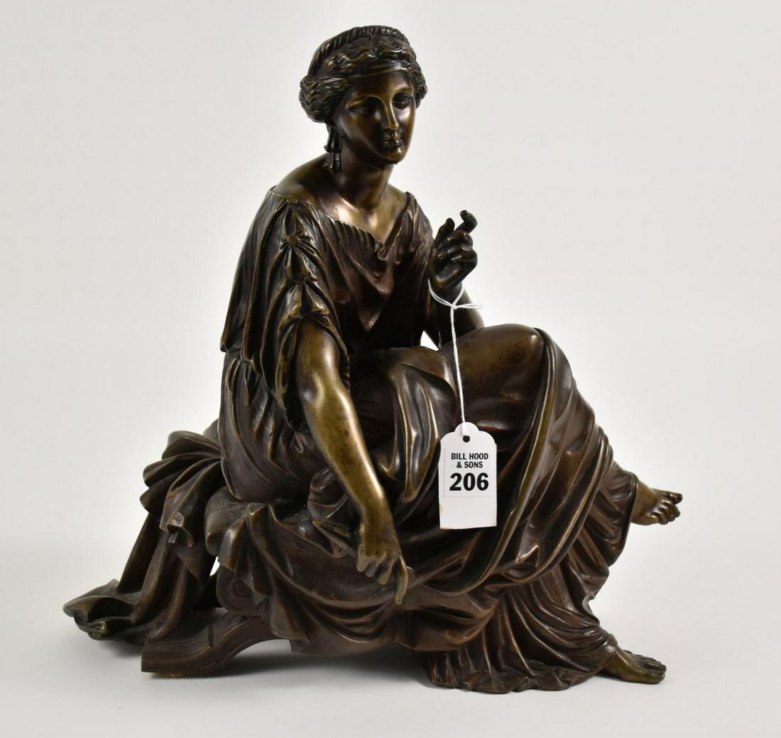 Bronze Figure Of A Classical Woman In the Manner of (1 of 5)