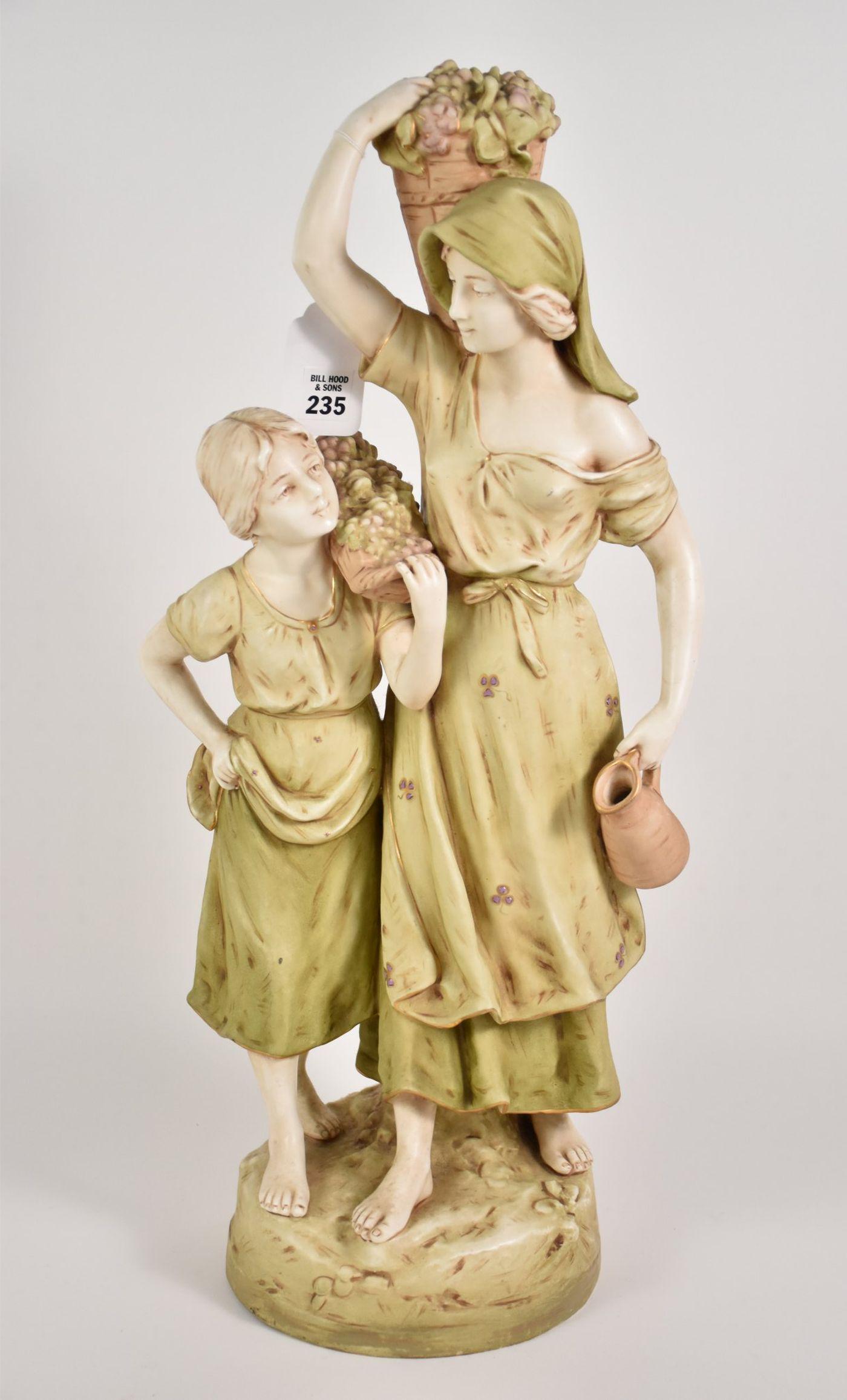 Large Amphora Group Mother & Child. Height 24” (1 of 9)