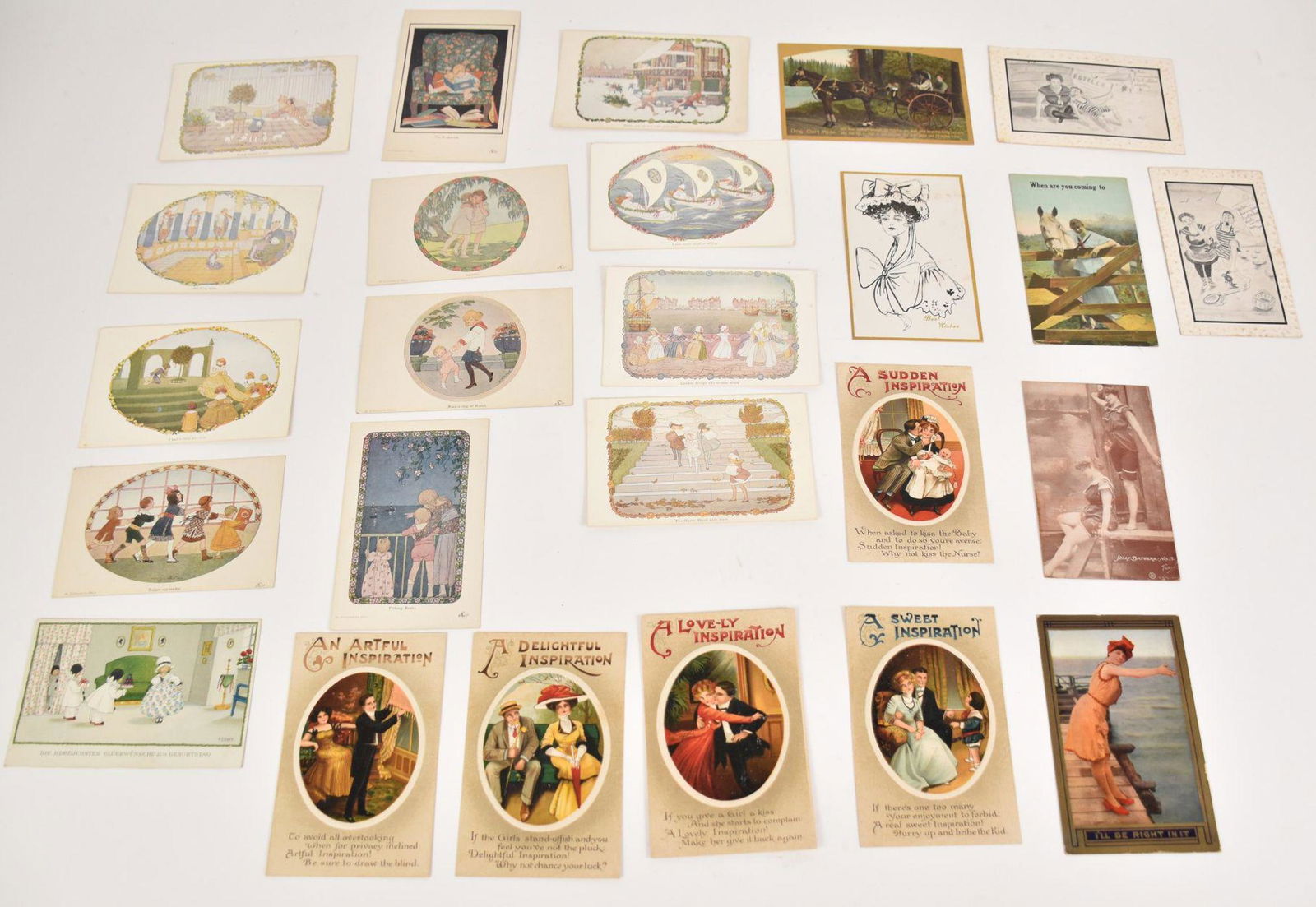 Lot of 11  Willebeek Le Mair Vintage Post Cards, 1 (1 of 11)