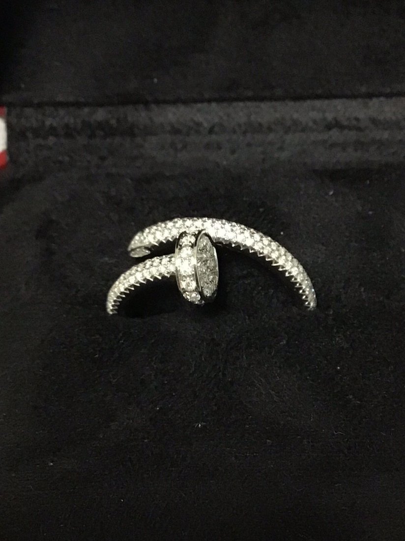 Cartier JUSTE UN CLOU RING 18K white gold and Diamonds (1 of 6)