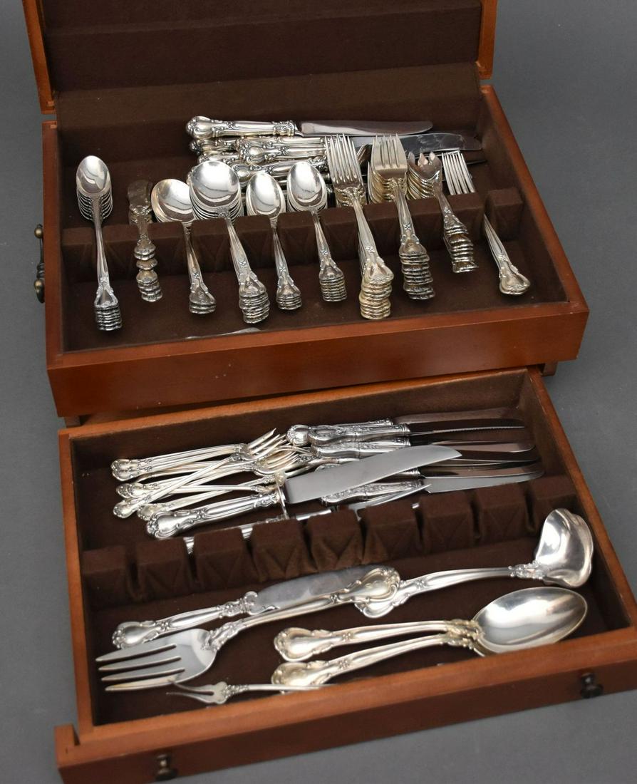 116 Pieces Gorham "Chantilly" Sterling Flatware. 11 (1 of 6)