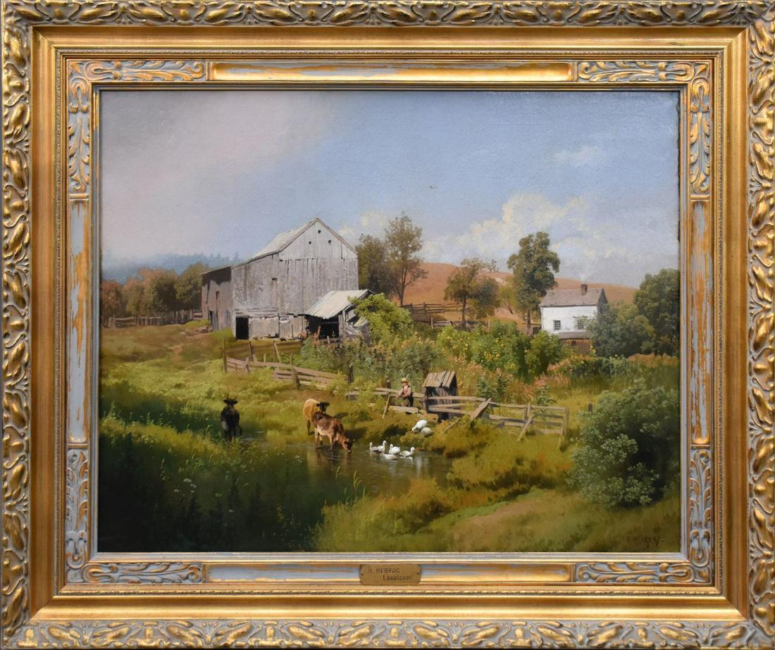 Hermann Herzog (German/American 1832-1932), (1 of 10)