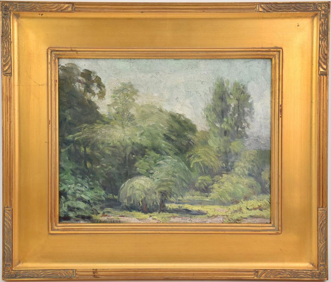 Ira McDade (1867 - 1954) Landscape with Tree's,  oil on (1 of 7)