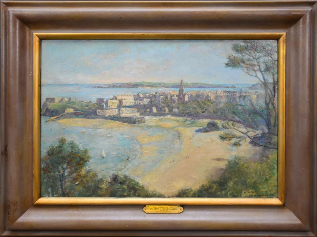 William Herbert Allen (UK 1863 - 1943) oil on board, (1 of 7)