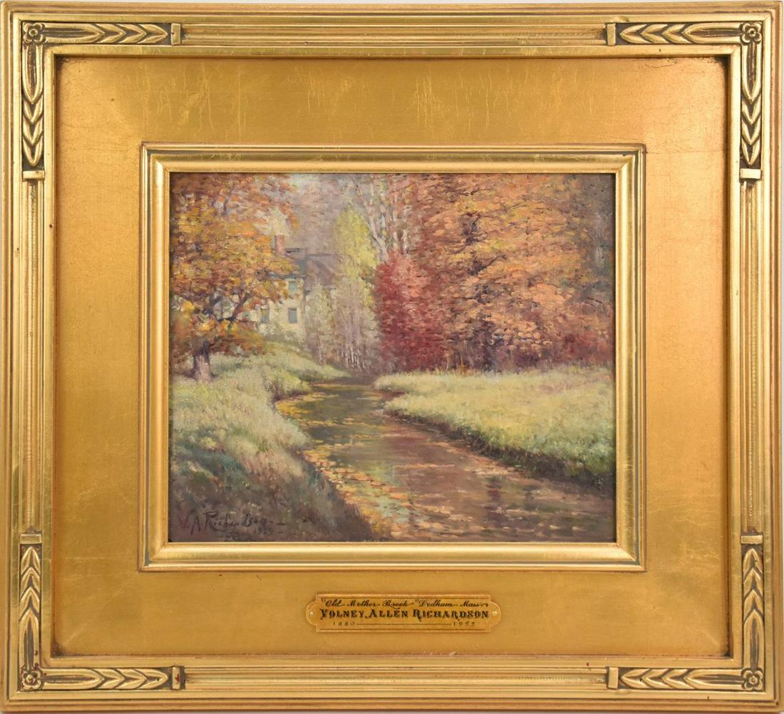 Volney Allan Richardson (American 1880 - 1955) oil on (1 of 8)