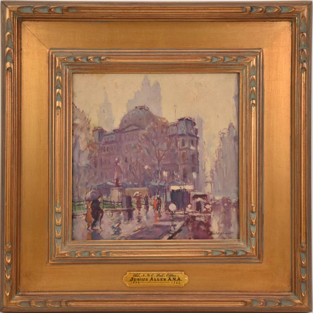 Junius Allen (American 1898 - 1962) oil on canvas (1 of 8)