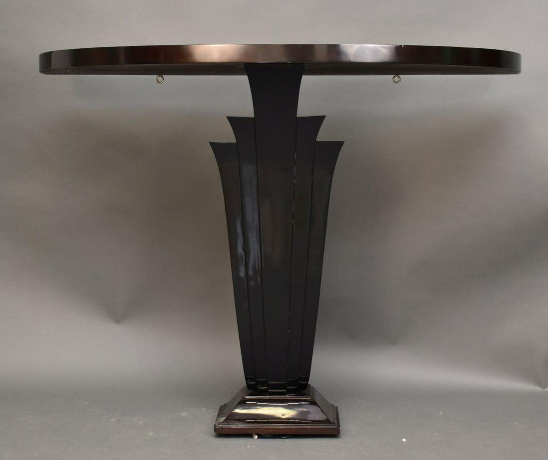 Black Lacquer Christopher Guy Console center support (1 of 7)
