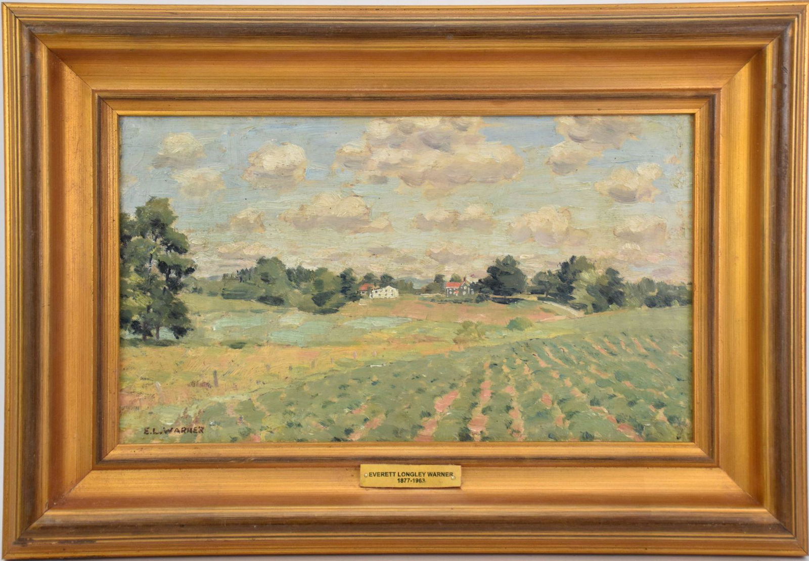 Everett Longley Warner (American 1877 - 1963) oil on (1 of 9)