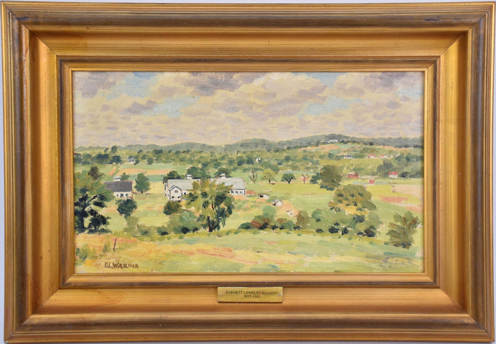 Everett Longley Warner (American 1877 - 1963) oil on (1 of 9)