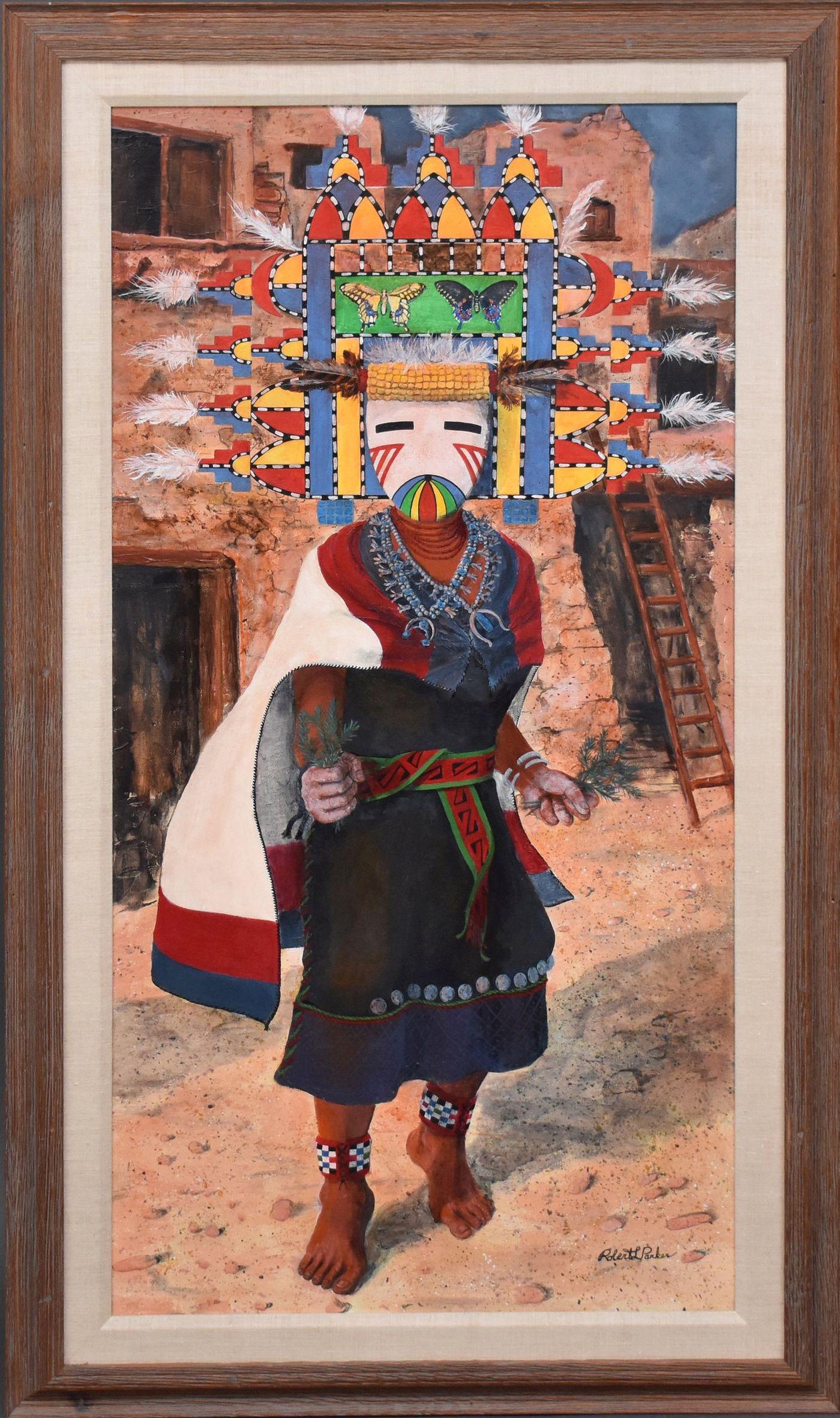 Robert L. Parker (American, 20th Century)  Kachina (1 of 5)
