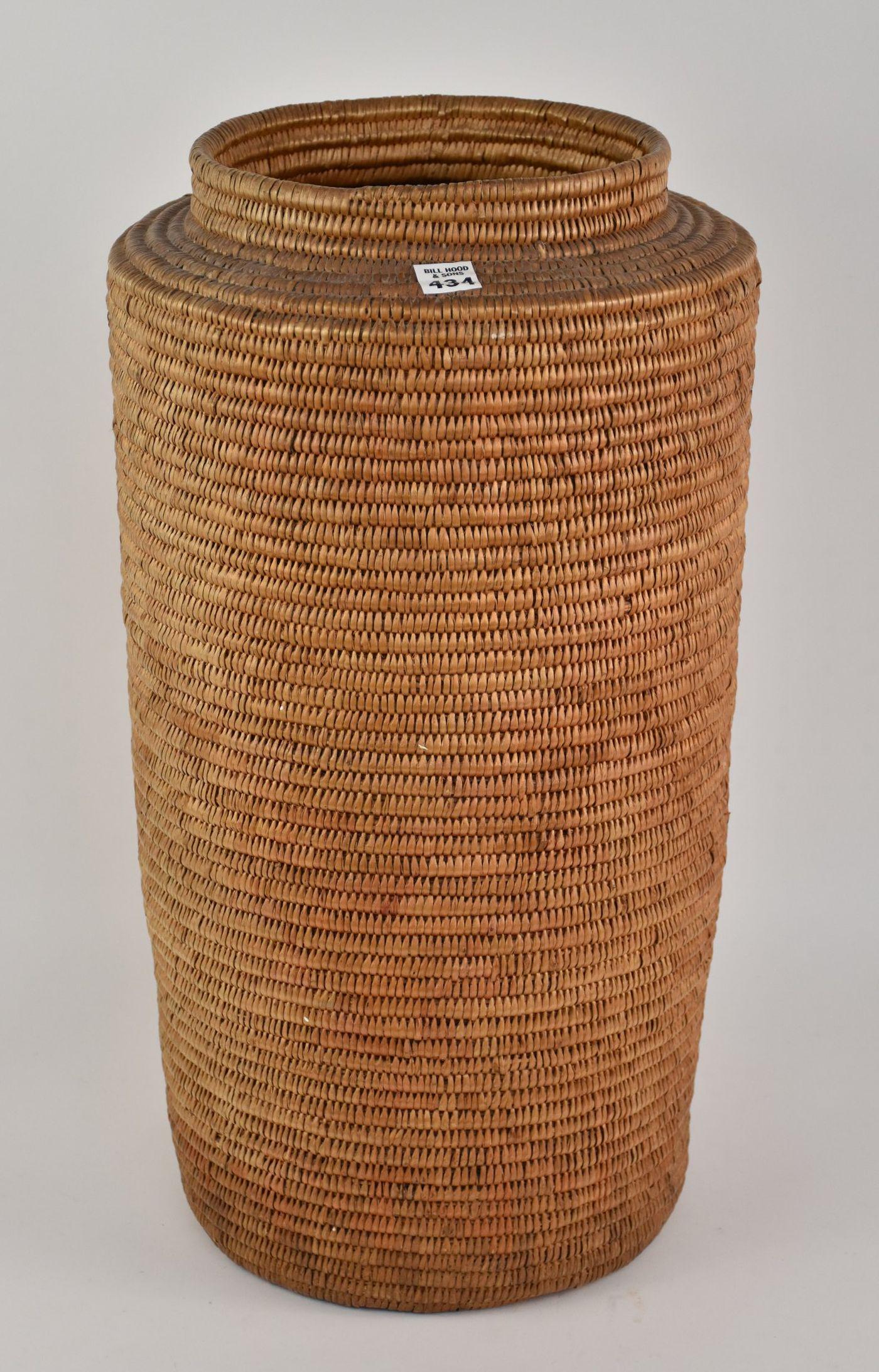 Large Vintage Southwest American Indian Basket - an (1 of 6)