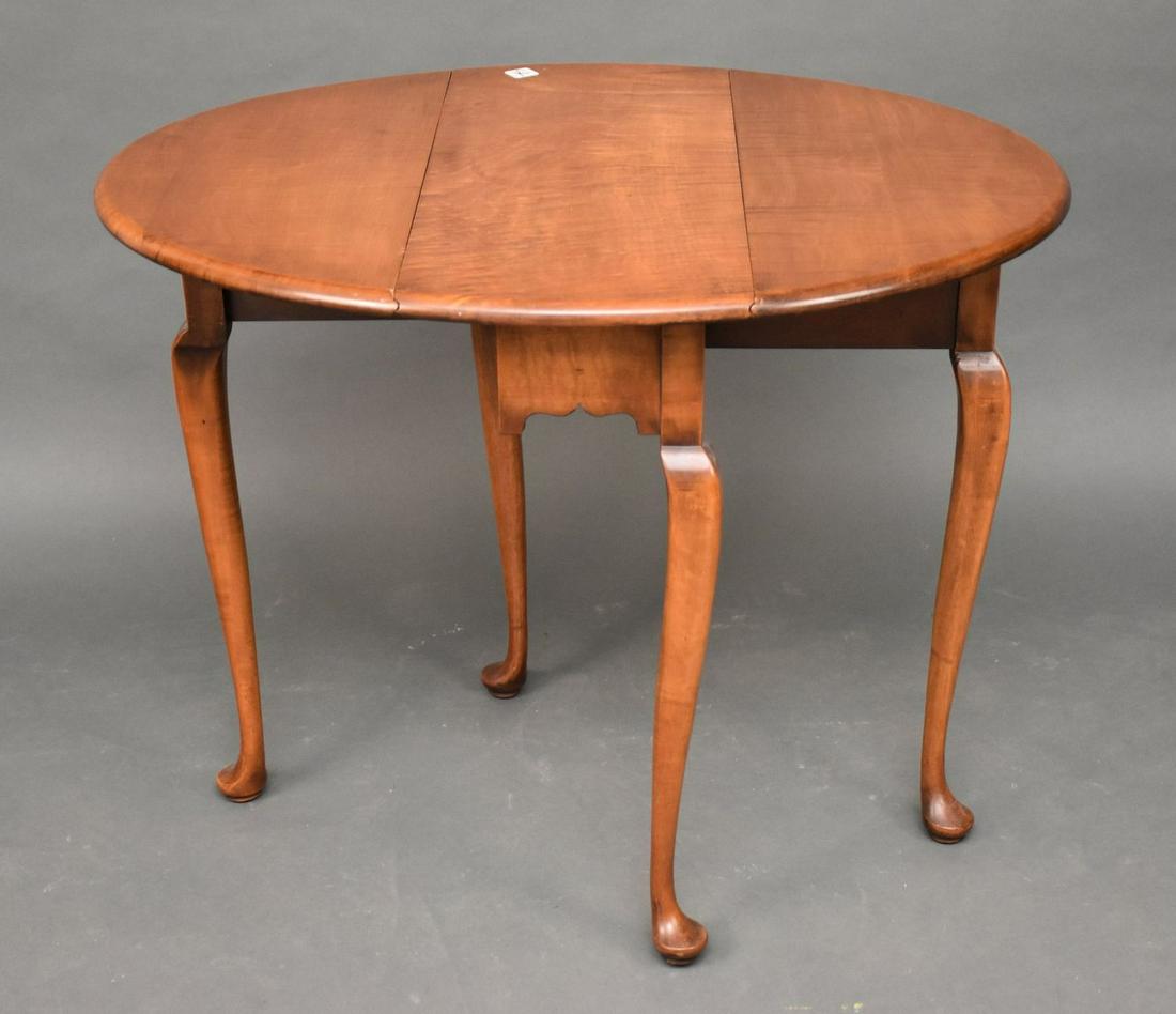 Maple Drop Leaf Side Table, 26"h x 32" x 26"d (open) (1 of 4)