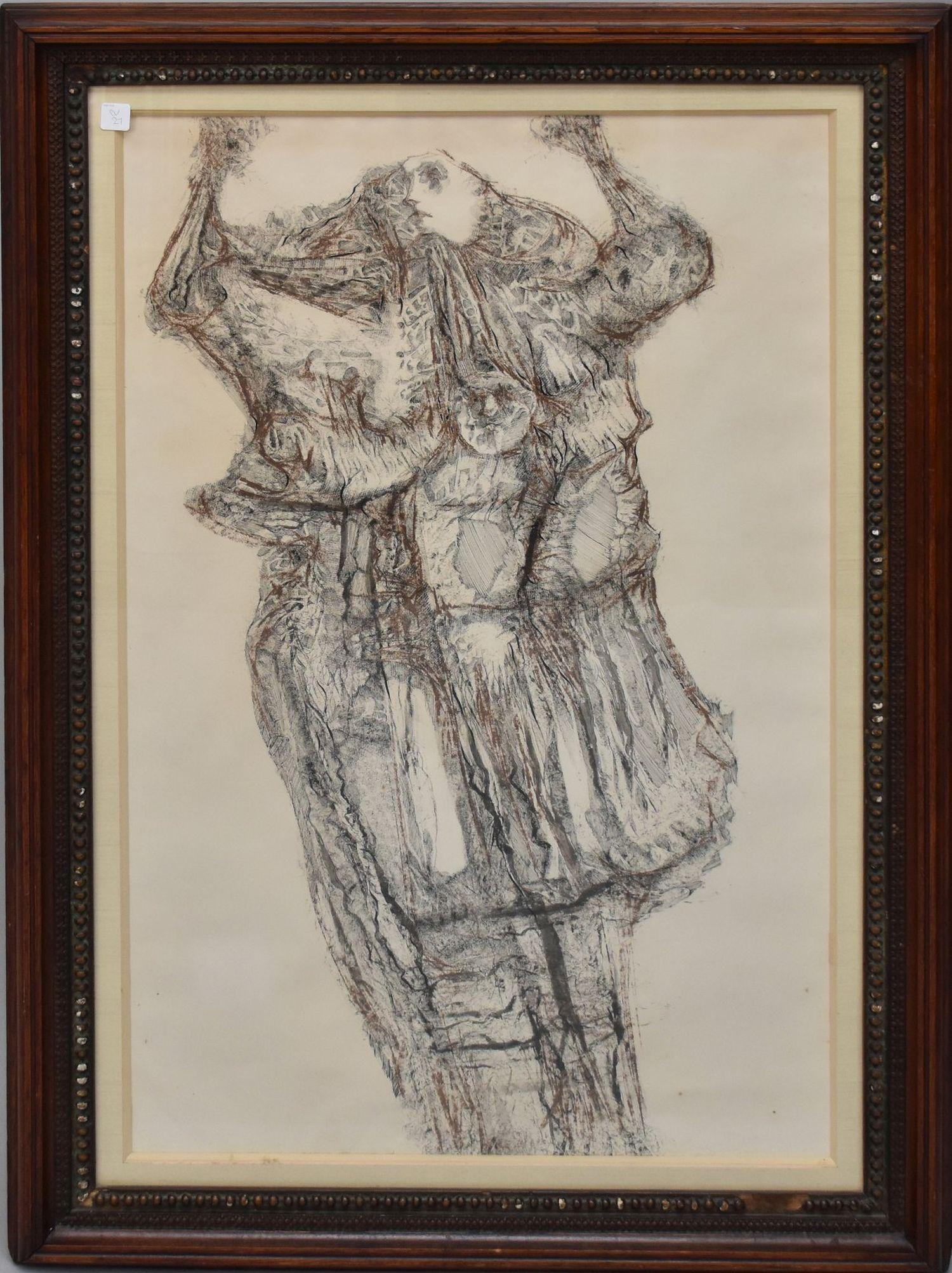 ROBERTO ESTOPINAN (1921-2015) Cuban, 20th Century, Untitled, 1970, Lithograph, Signed lower right (1 of 6)