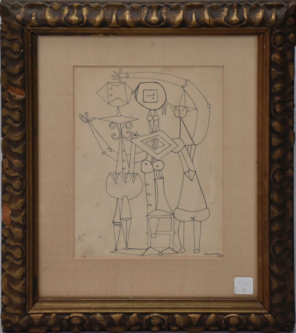 SERVANDO CABRERA-MORENO (1923 â€“ 1981) Cuban, 20th Century (1 of 6)