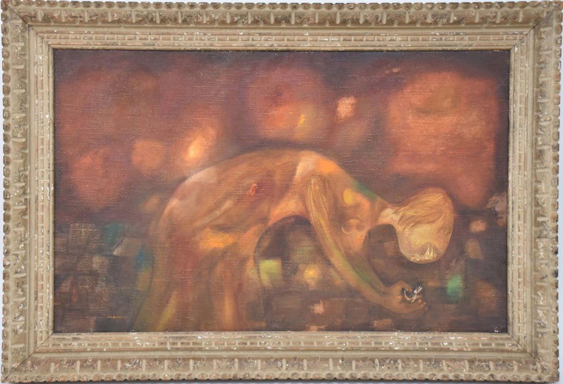 FELIPE ORLANDO (1911 â€“ 2001) Cuban, 20th Century, La Mantis Religiosa, ca. 1964, (1 of 7)