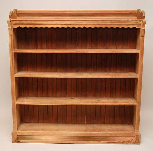 Pine Open With 4 Shelves
