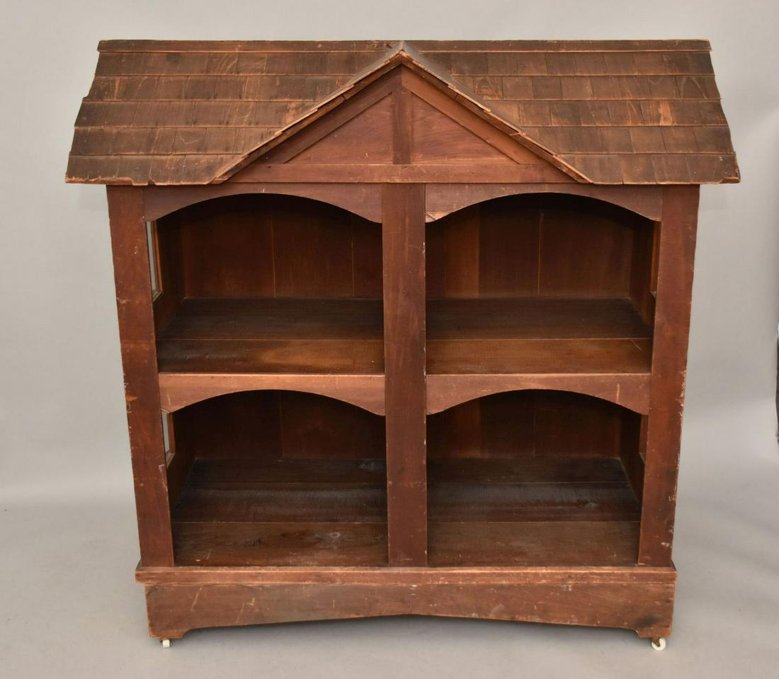 Antique Handmade Vintage Doll House, 52"h x 53 1/2" x 24"d (1 of 5)