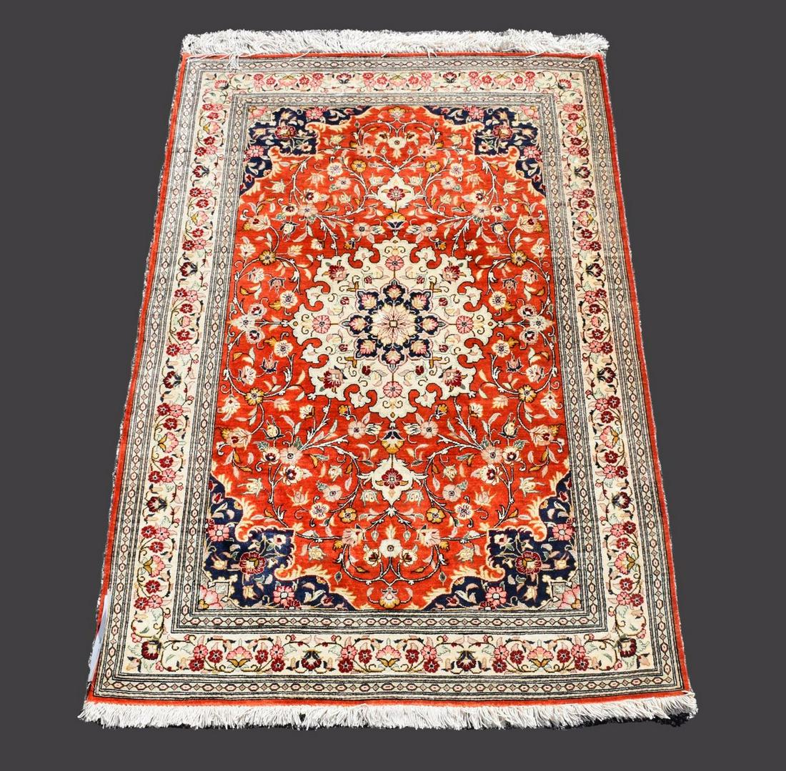 Small Prayer Rug, 2'8" x 3' (good condition) (1 of 3)