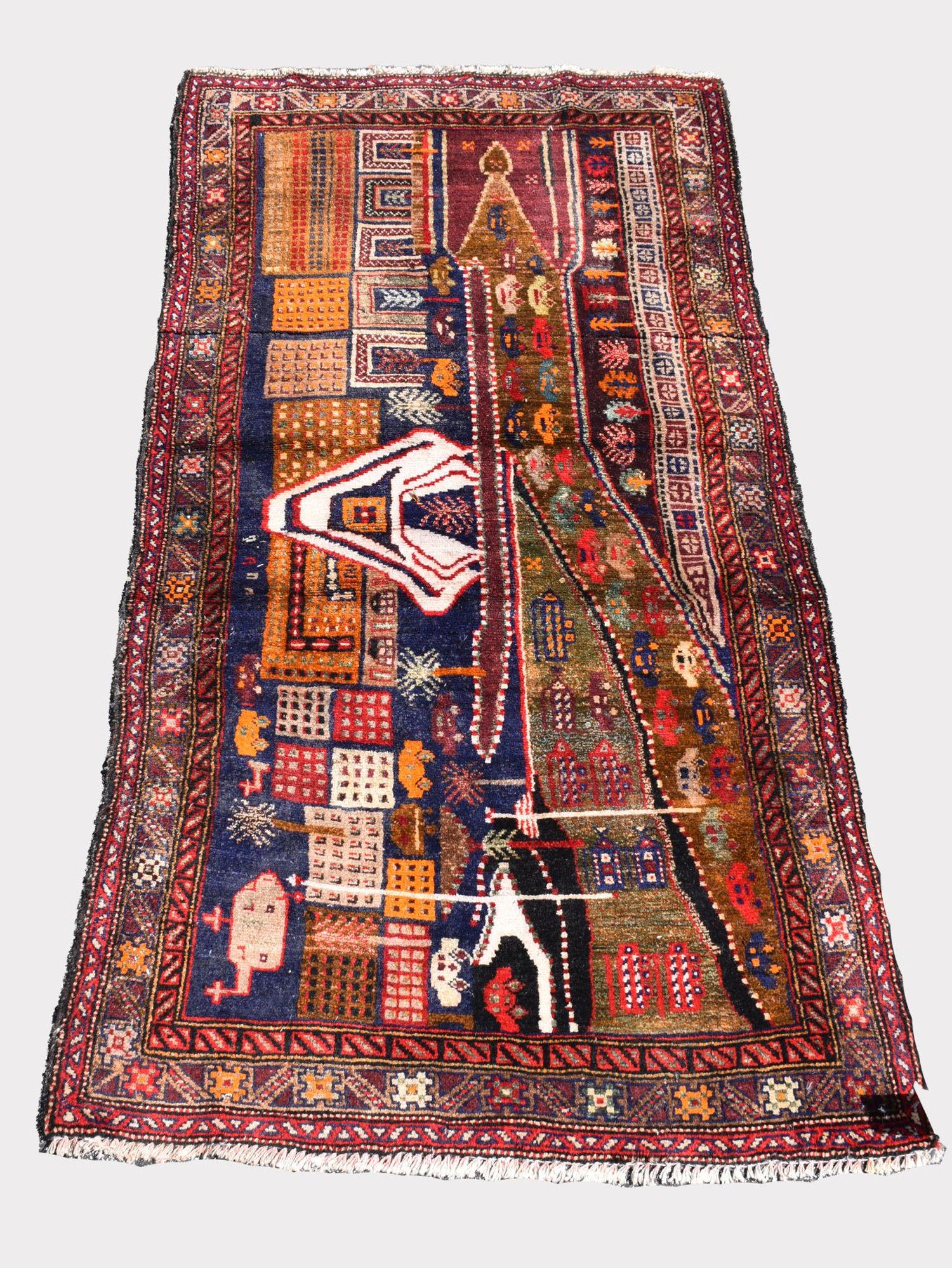 Prayer Rug / Carpet, 3.2 x 6 (1 of 2)