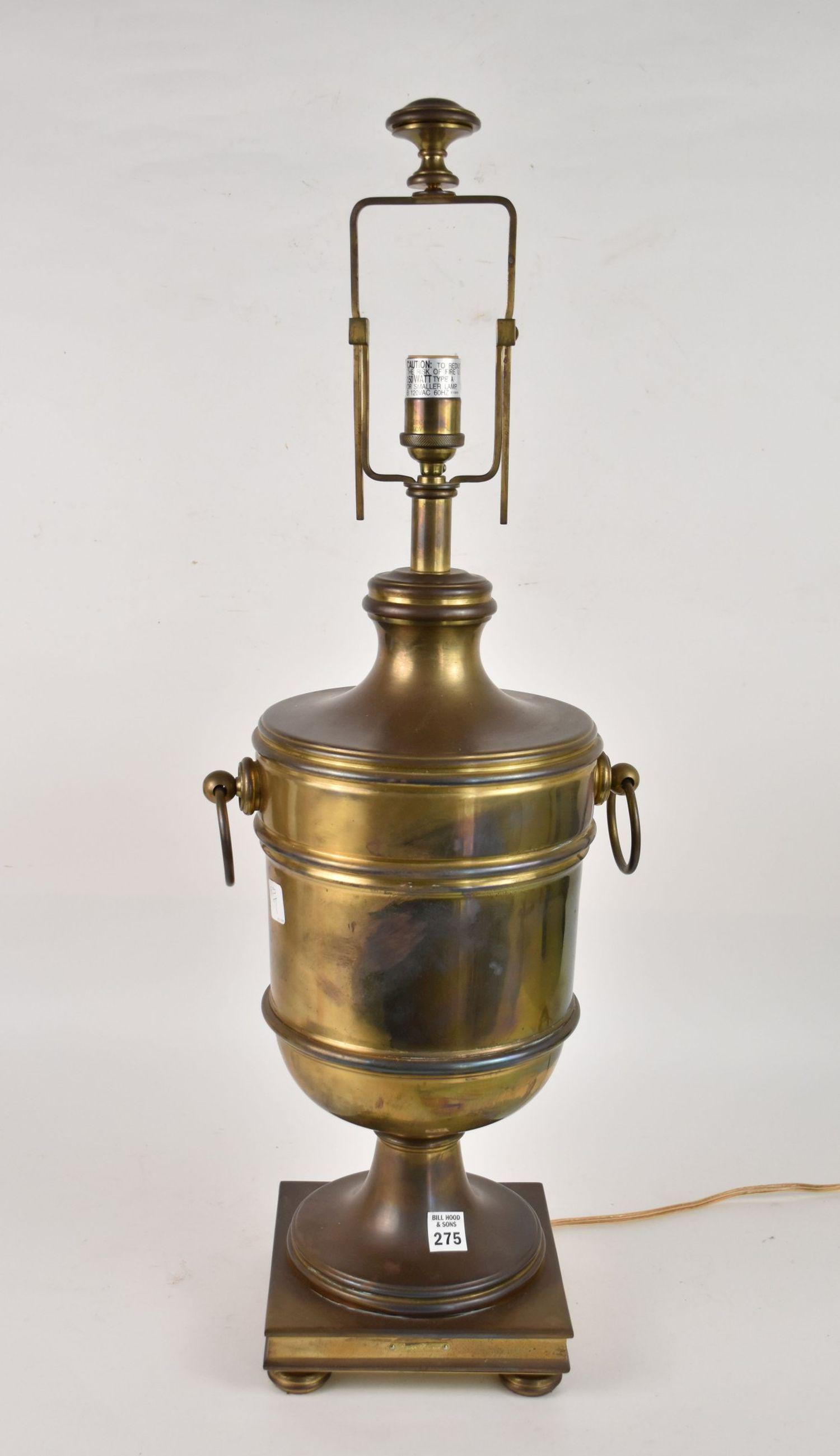 Ralph Lauren Brass Lamp, 29"h (1 of 5)