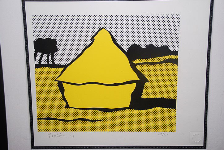 Roy Lichtenstein (AMERICAN, 1923-1997) screen print - 2