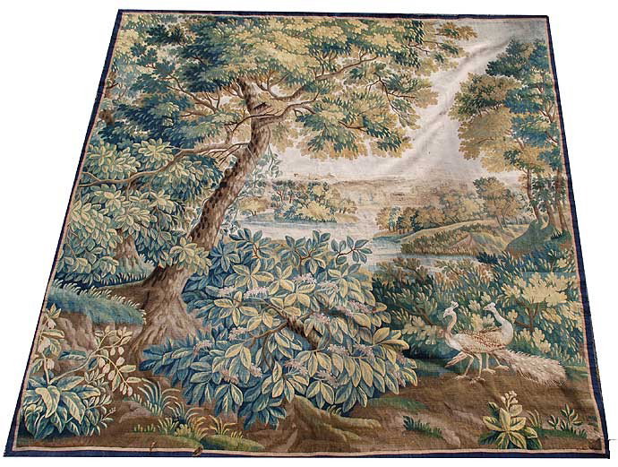 18th Century French Tapesty, approx. 8'x7': 18th Century French Tapesty, approx. 8'x7'