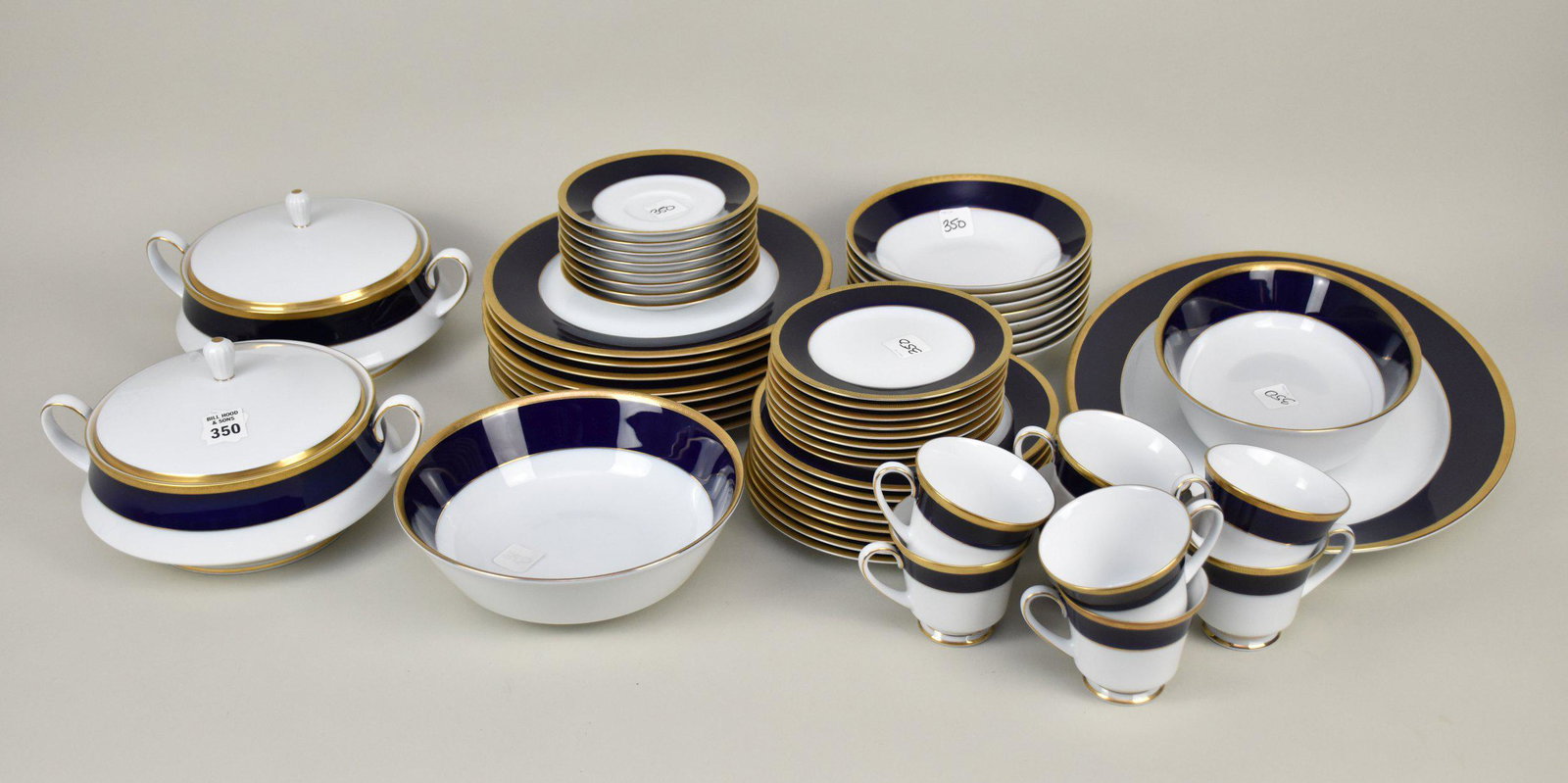 Noritake china Set, Legacy, Valhalla, incl; 8 Dinner Plates (10 1/2"dia), 8 Salad Plates, 8 B & B (1 of 7)