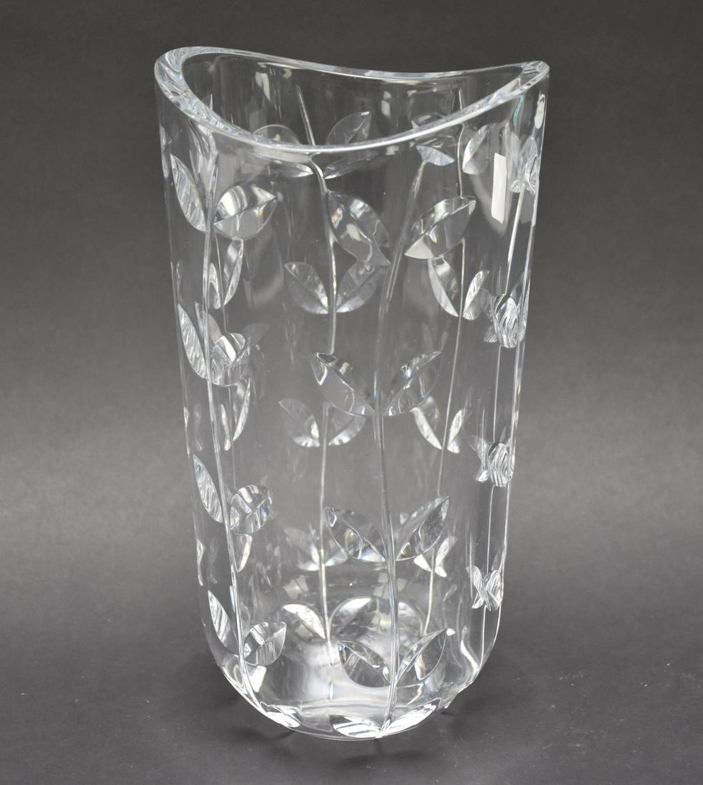 Tiffany & Co. Crystal Vase, 10 1/2"h (1 of 5)