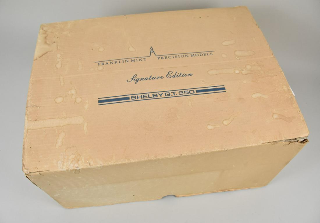 1965 Shelby GT-350 Mustang Signature Edition Diecast Model - Franklin Mint Precision (1 of 13)