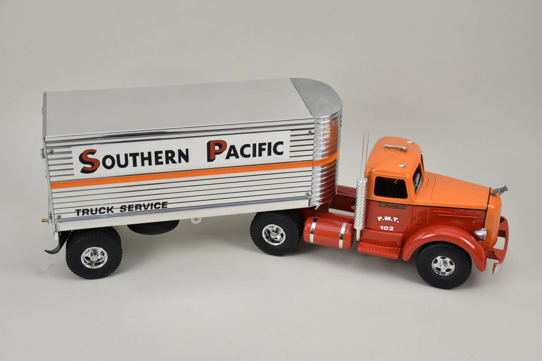 Fred Thompson Smith-Miller Southern Pacific Mack Truck Dual Trailers - Smith-Miller Smitty Toys, (1 of 10)