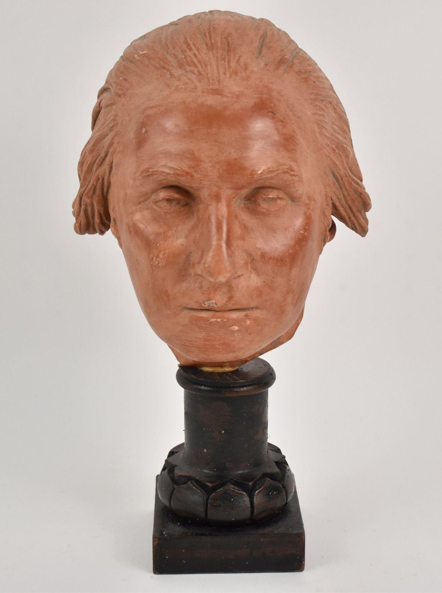 Ferdinando Vichi (Italian 1875-1945) Florentine Sculptor, George Washington Portrait Head Sculpture, (1 of 7)