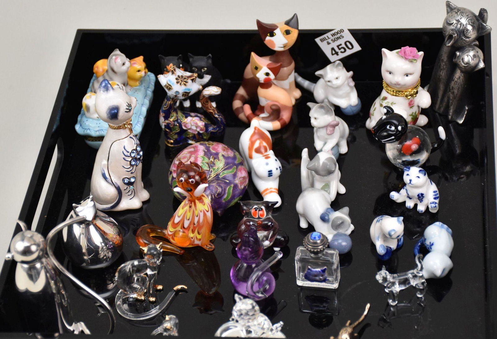 28 Pc. Lot of Assorted Cats, incl. 2 Trinket Boxes (1 of 6)