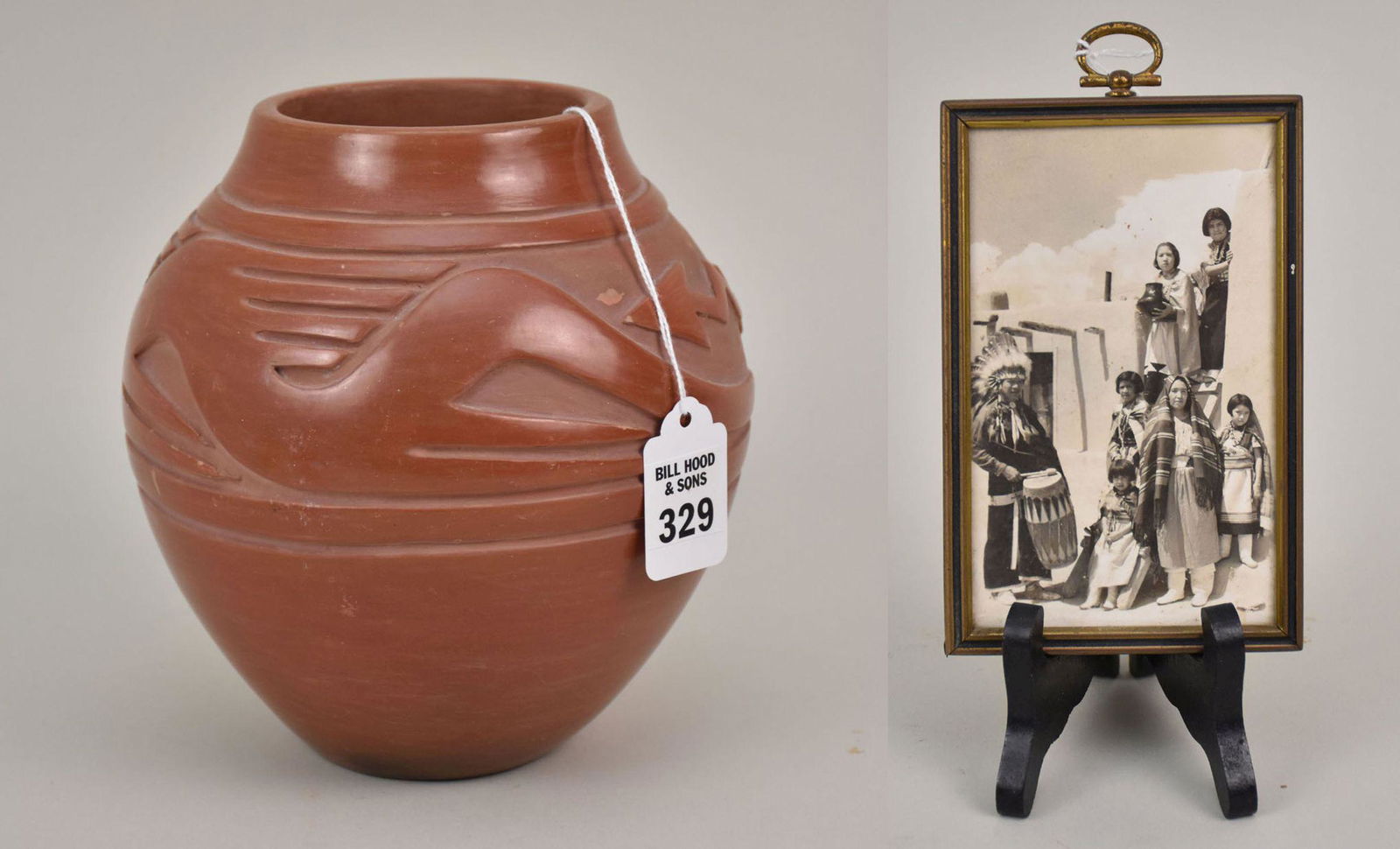 Santa Clara Pueblo Pottery Redware Jar Signed by Severa Tafoya (1890-1973) - c. 1925, Sante Fe, New (1 of 16)