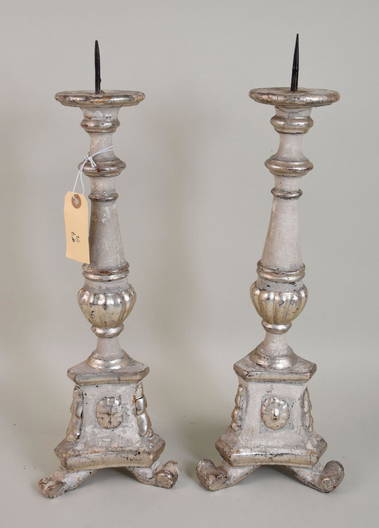 Wood Candle Holders