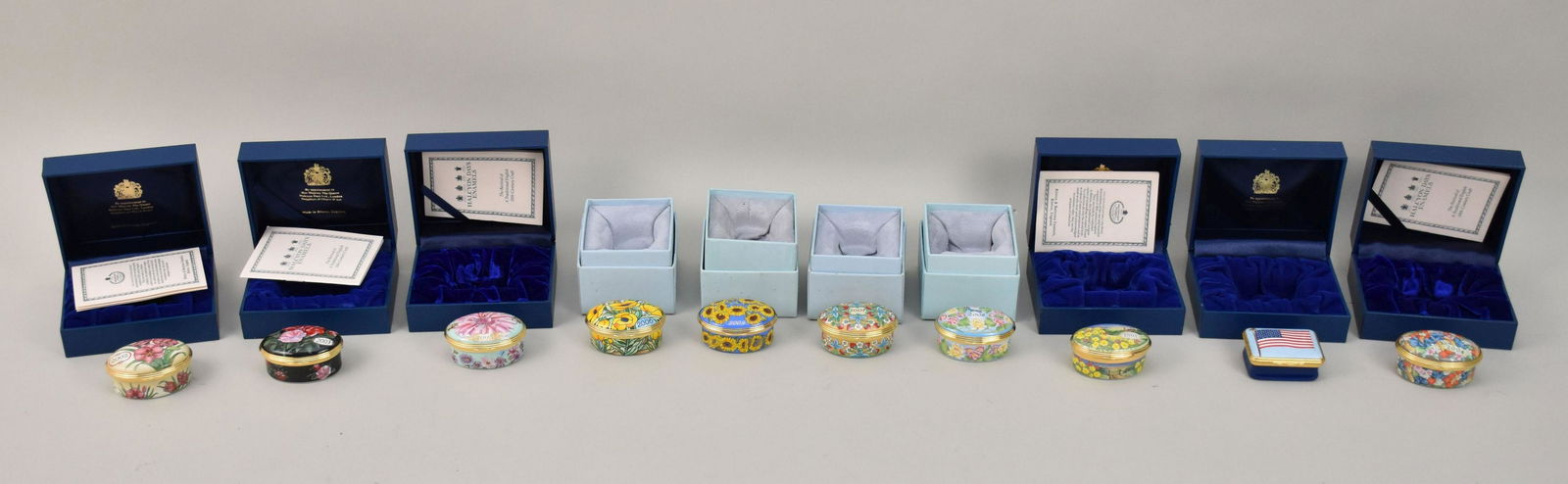 10 Halcyon Days Enamel Boxes, 2001-2011 (1 of 6)