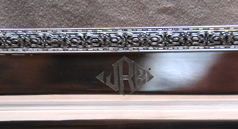 6 assorted silver plated trays - 5